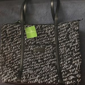 NWT Vera Bradley Small Trimmed Vera in Love Poem